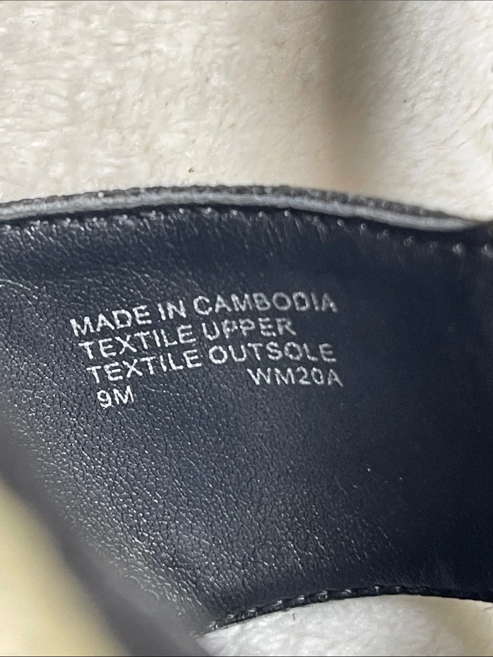 Michael Kors Black Canvas Wedge Espadrilles with Front Zip Size 9